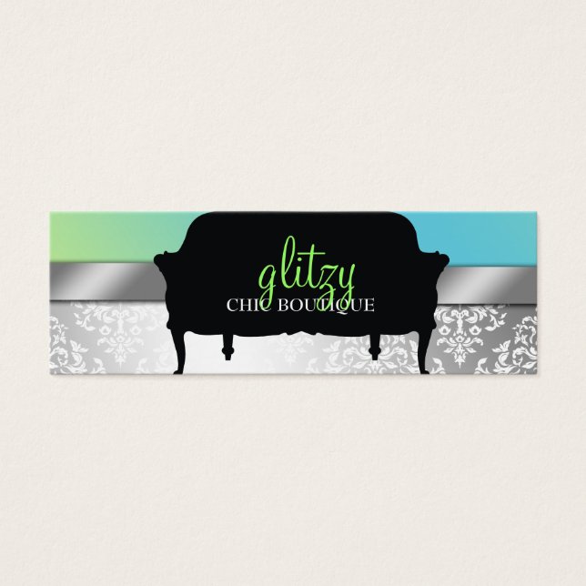 311 Limão Glitzy Chic Boutique Turquiose (Frente)