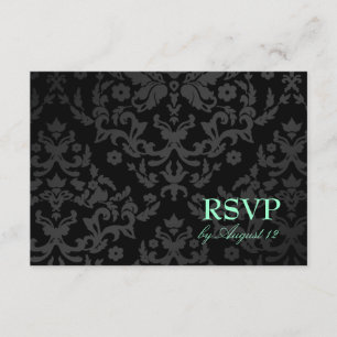 311 Placa pequena RSVP Turquesa Turquesa Damzling