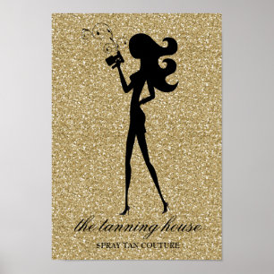 311 Poster Faux Glitter do Spray Tan Fashionista