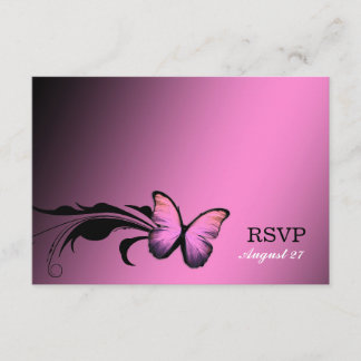 311 RSVP de Pout Rosa da Borboleta Lustrous