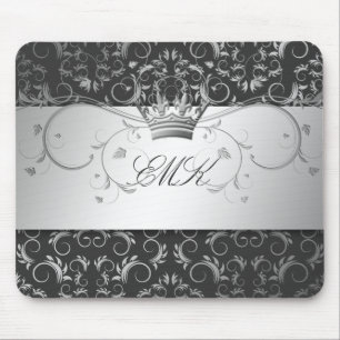 311-Silver Divine o mousepad das cinzas de carvão
