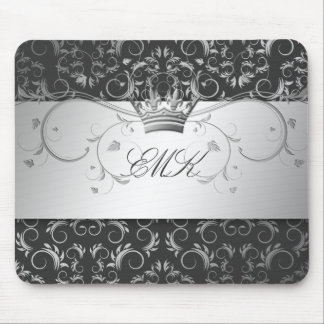 311-Silver Divine o mousepad das cinzas de carvão