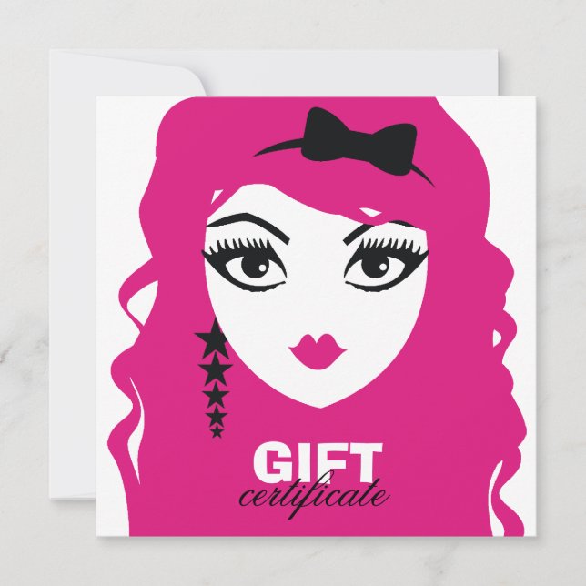 311 Star Face Deux Pink Gift Certificate (Frente)