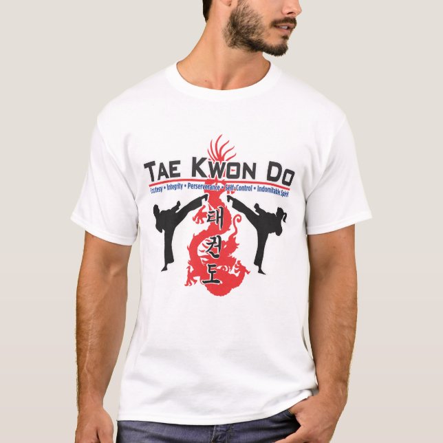 316 Tae Kwon fazem o t-shirt (Frente)