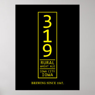 319 Cerveja de Trigo Rural Poster