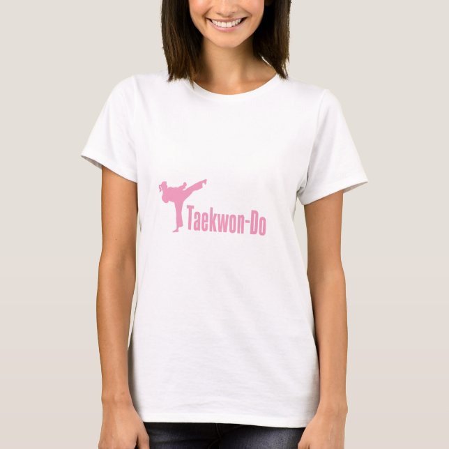 325-1 as mulheres Taekwon-Fazem camisa (Frente)