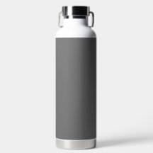 32 oz. Cinza Vácuo Garrafa de Água Isolada