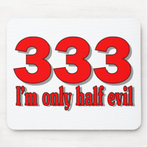 333 mouse pad