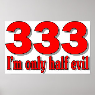 333 poster