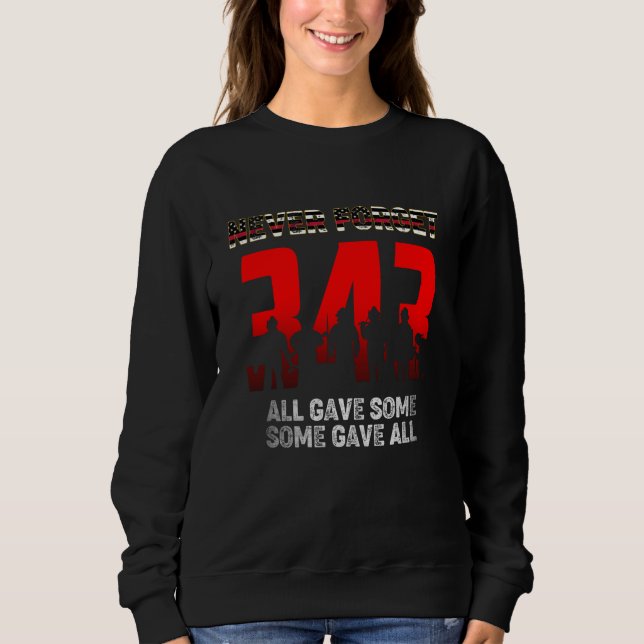 343 Bombeiro Nunca Esquece A Camisa 9 11 21rua (Frente)
