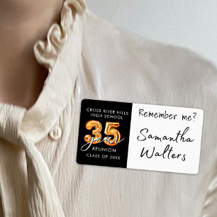 35.ª classe, Nome de etiqueta Black Orange, lembre