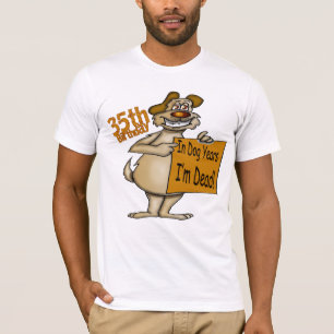 35o Camisa dos presentes de aniversário T