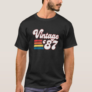 36 Anos Camisa 36. Nascer De Aniversário Em 1987