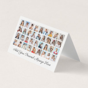 36 Colagem de Fotos Adicione seu Pacote de Cartões