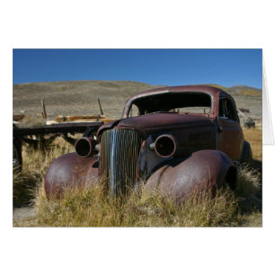 '37 Chevy em Bodie CA - cartão