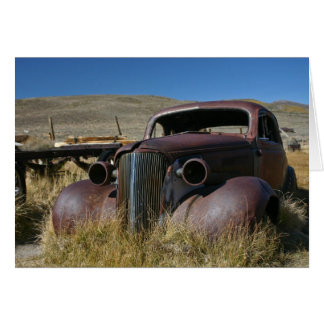'37 Chevy em Bodie CA - cartão