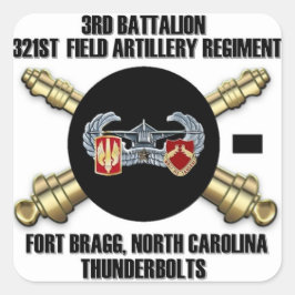 3-321 FAR Autocolantes de canhão