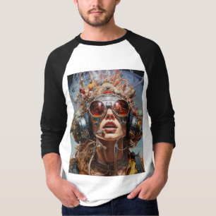 3/4 Camisa Psiconauta Clássica de Capa