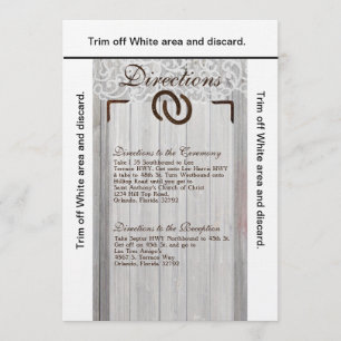 3,5x6 Direções Sapatos de cavalos Cartão Madeira