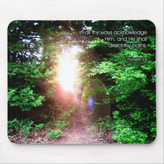 3:6 dos provérbio - Mousepad