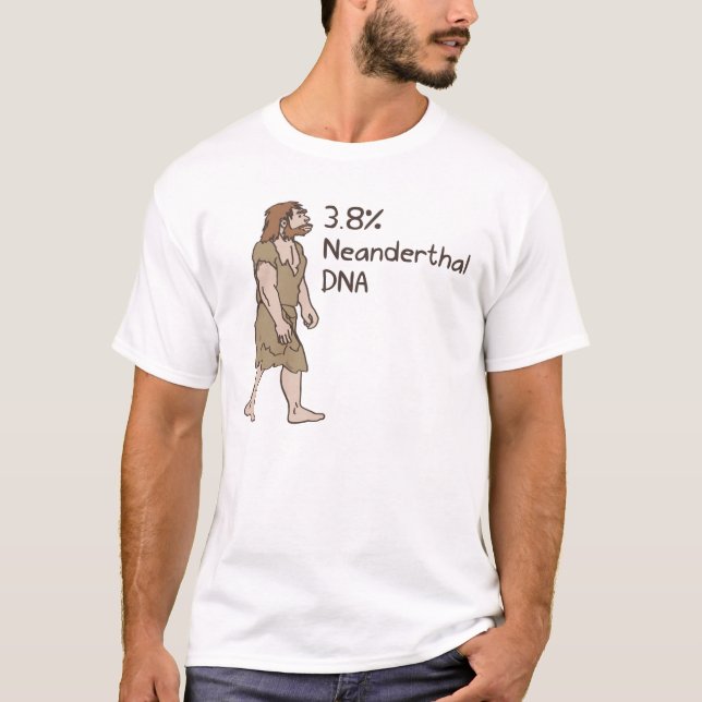 3,8% Camisa do Neanderthal (Frente)