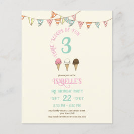 3 amostras do festival de diversão do Sorvete aniv