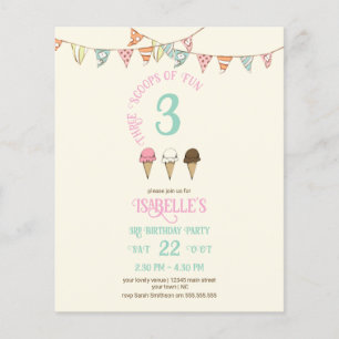 3 amostras do festival de diversão do Sorvete aniv