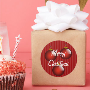 3 Autocolantes vermelhos