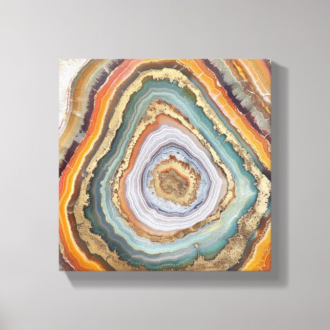 3 D Agate Canvas Art (Frente)