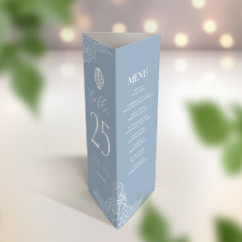 3 em 1 Número da tabela, Menu e cartões de agradec