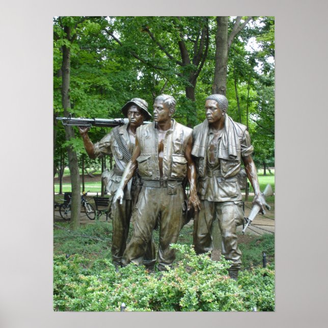 3 Fighting Men Poster (Frente)