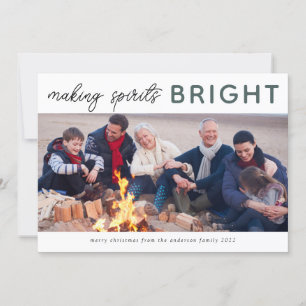 3 Foto Colagem Cartão de Natal Brilhante