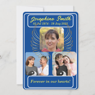 3 Fotografias Personalizadas Convite Para Memória