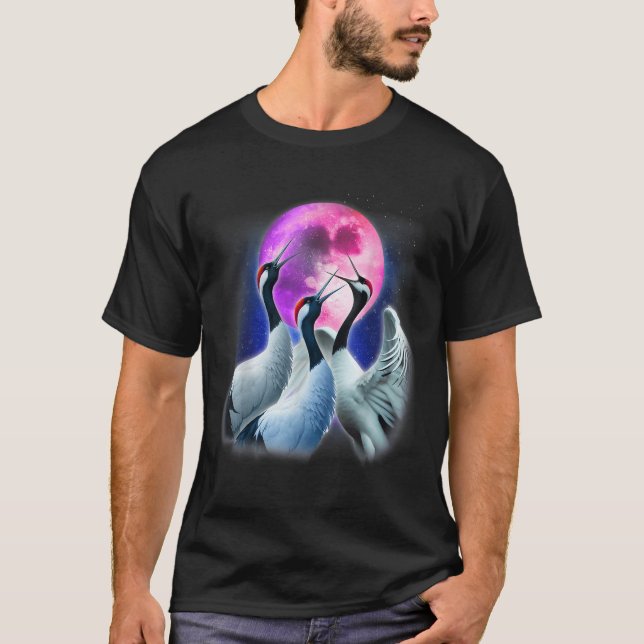 3 Grou-Americano-Uruguaio Uivando à Lua Camisa Eng (Frente)