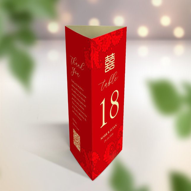 3 in 1 Table number, Menu & thank you card (Criador carregado)