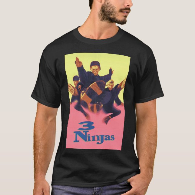 3 Ninjas Classic T-Shirt (Frente)