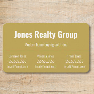 3 Nomes Logotipo do Código QR   Cartão de visita m
