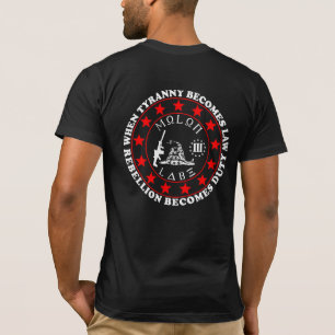 3-Percenter, Molon Labe, Gadsden Cobra, T-Shirt
