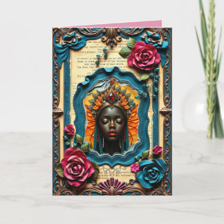 3 Rosas Cartão de Nota Dobrada