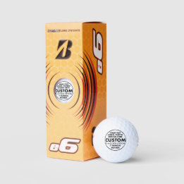 3 x Tabelas Personalizadas de Bridgestone e6 Golf
