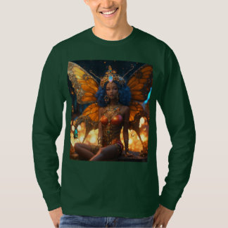 3D Camiseta de interpretação africana majestosa