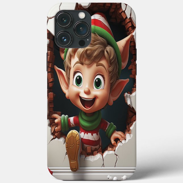 3d Elf Feliz de Natal (Verso)