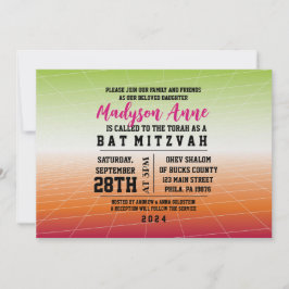 3D GAMER GAMER DIGITAL Bar Mitzvah Convite