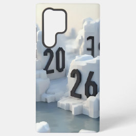  3D Number Design for New Year 2026