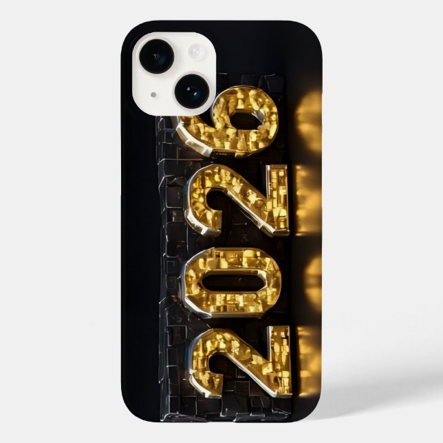 3D Number Design for New Year 2026 (Verso)