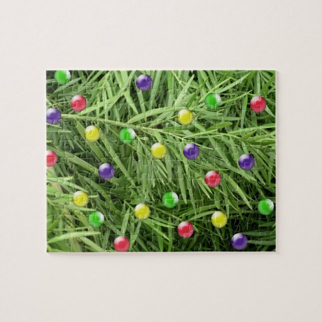 3D Ornamentos de Natal Divertidos Quebra-cabeça de (Horizontal)