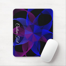 3D To 2D Cylinder Ring Geometric Mouse Pad