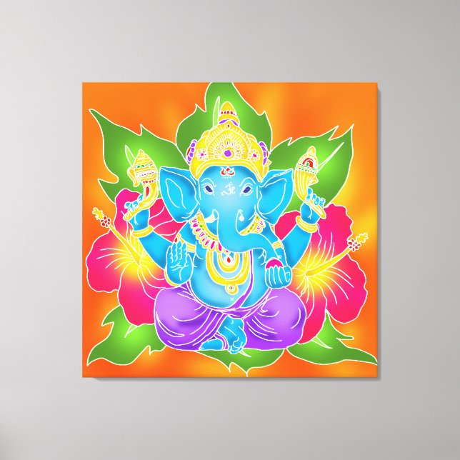 3FT x 3FT GANESH WALL GRAPHIC batik Impressão (Frente)