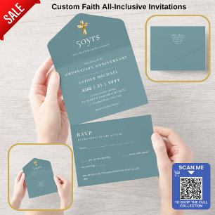 3in1 Anunciante de Ordenação INVITE e RSVP Pries
