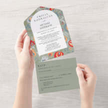 3in1 Oliveira Folheto Verde Floral FOTO Foral